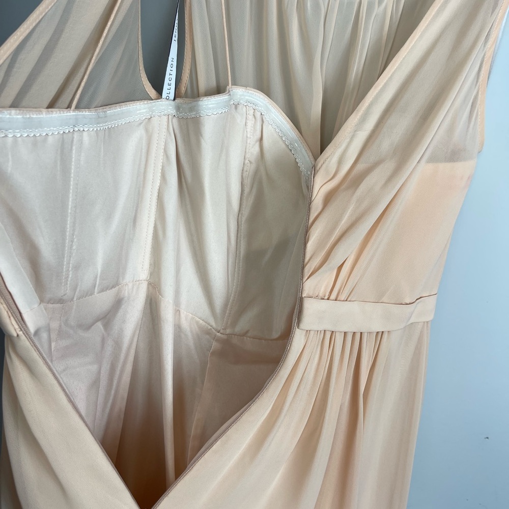 JENNY YOO BRIDESMAID MAXI DRESS VIVIENNE LONG CHIFFON GOWN Wedding Prom 4 - Picture 9 of 16